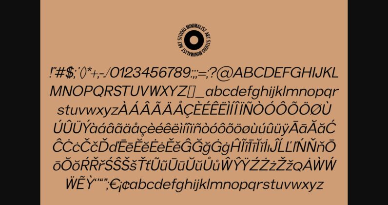 Euipe Font Poster 11