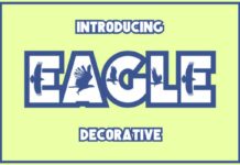 Eagle Font Poster 1