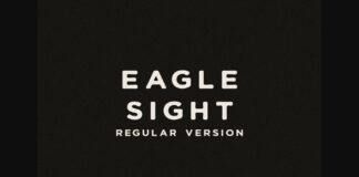 Eagle Sight Regular Font Poster 1