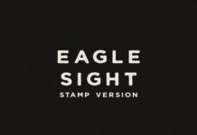Eagle Sight Stamp Font Poster 1