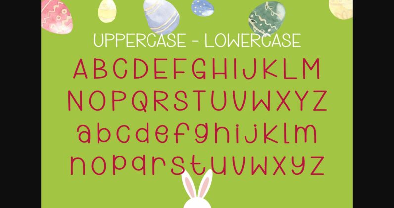 Easter Be Hoppy Font Poster 5