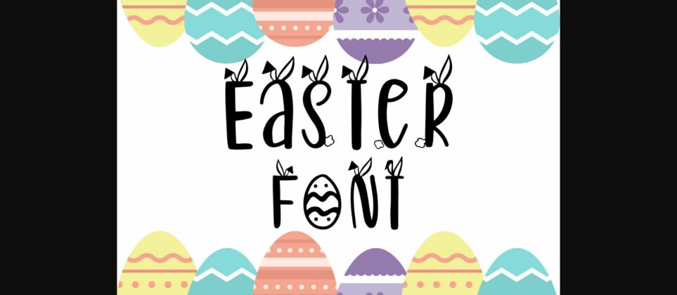 Easter Font Poster 3