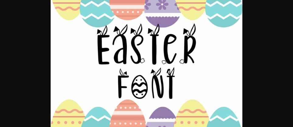 Easter Font Poster 1