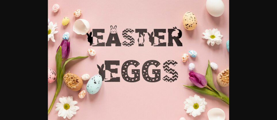 Easter Font Font Poster 5