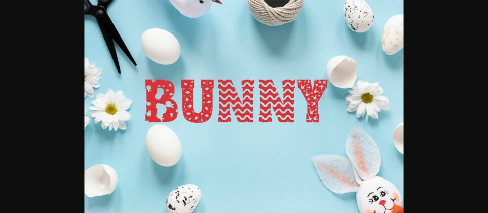 Easter Font Font Poster 6