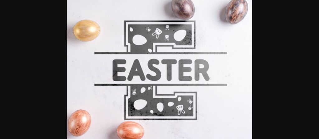 Easter Font Poster 3