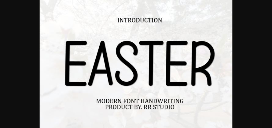 Easter Font Poster 3