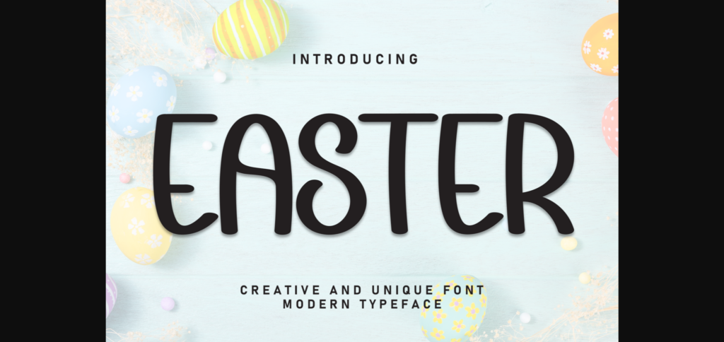 Easter Font Poster 3