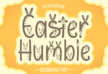 Easter Humble Font Easter Humble Font Poster 1