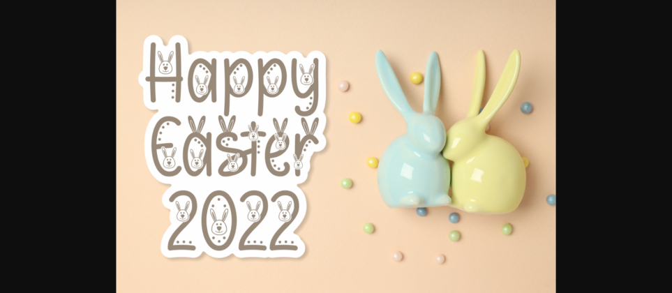Easter Humble Font Poster 2