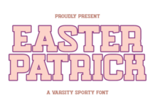 Easter Patrick Font Easter Patrick Font