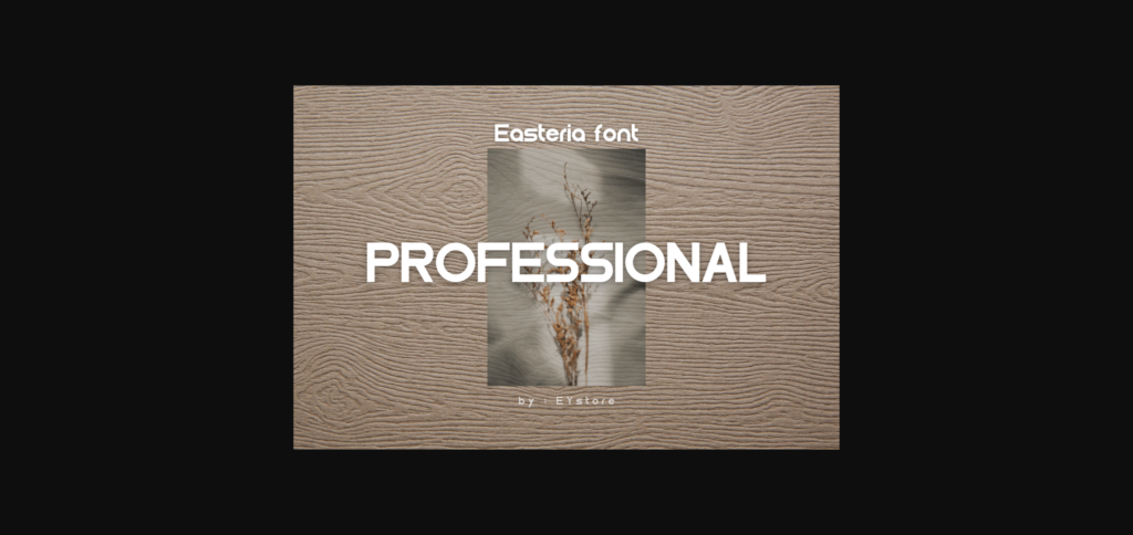 Easteria Font Poster 5