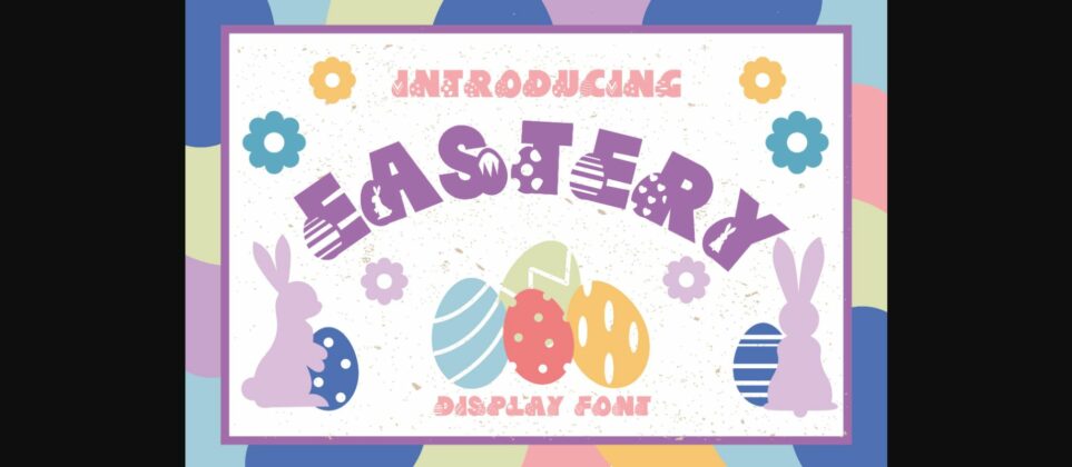 Eastery Font Poster 3