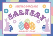 Eastery Font Poster 1