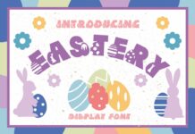 Eastery Font Poster 1