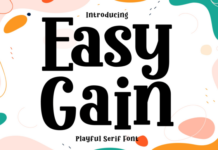 Easy Gain Fonts