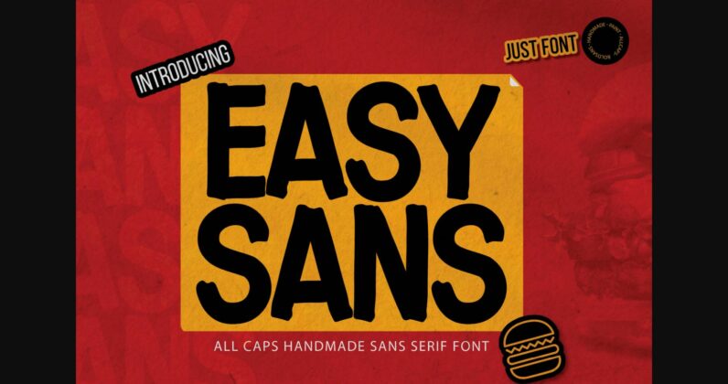 Easysans Font Poster 3