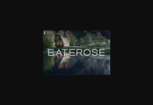 Eaterose Font Poster 1