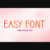 Easy  Font