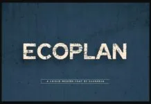 Ecoplan Font Ecoplan Font Poster 1