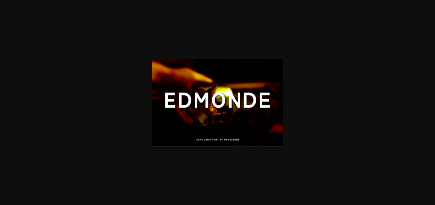 Edmonde Font Poster 3