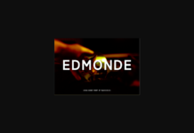 Edmonde Font Poster 1