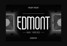 Edmont Font Poster 1