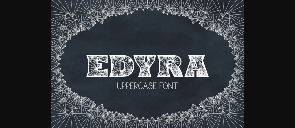 Edyra Font Poster 1