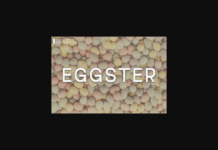 Eggster Font Poster 1