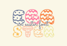 Eggster Font Poster 1