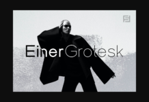 Einer Grotesk Font Poster 1