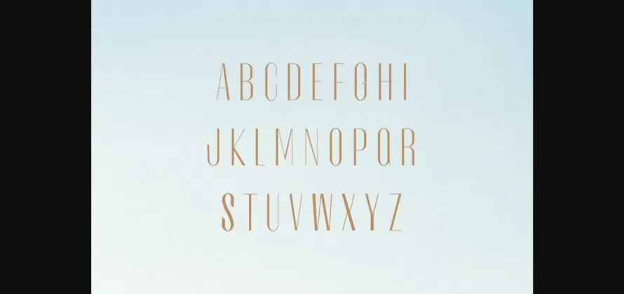 Eivor Font Poster 2