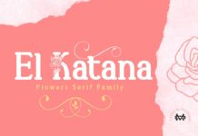 El Katana Font Poster 1