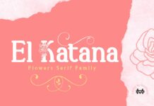 El Katana Font Poster 1