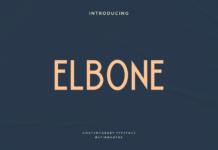 Elbone Font Poster 1