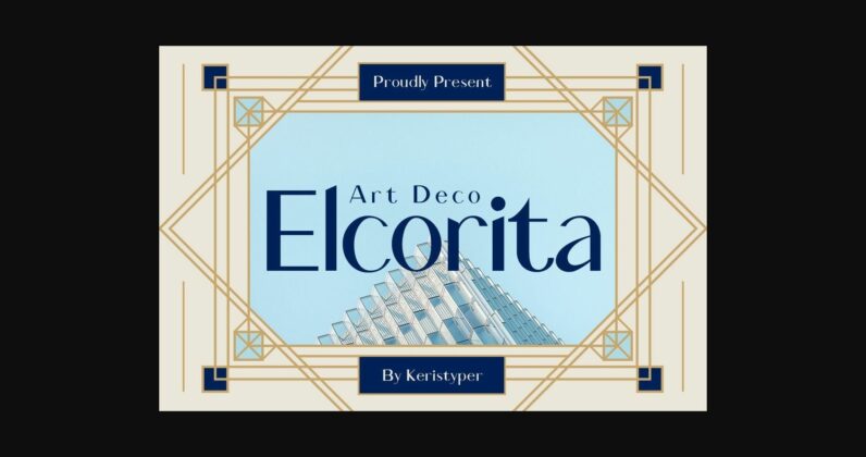 Elcorita Font Poster 3