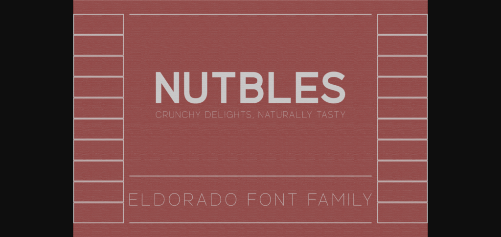 Eldorado Font Poster 5