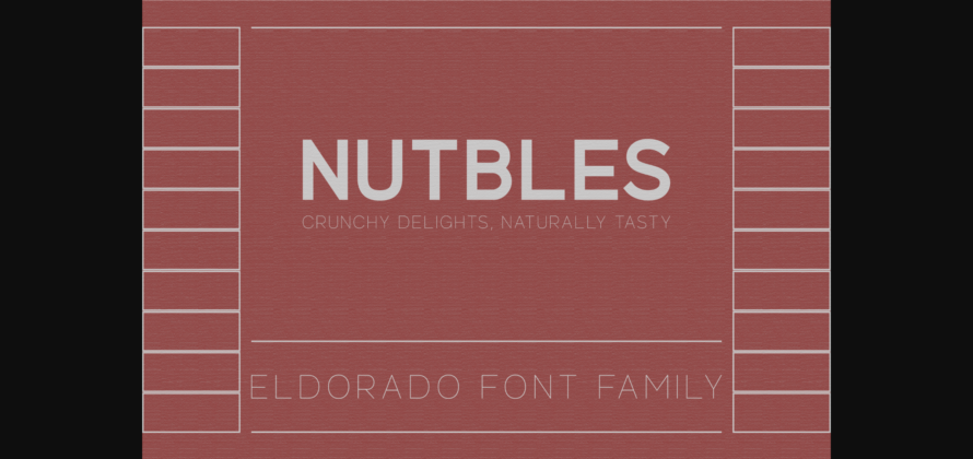 Eldorado Font Poster 5