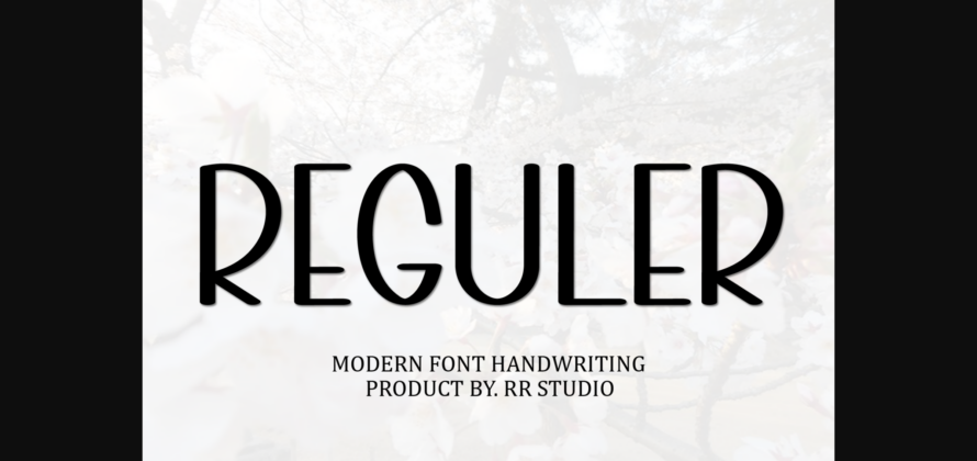 Elegant Font Poster 5