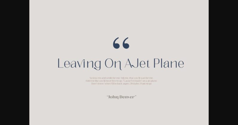 Eleganto Font Poster 10