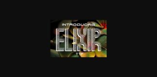 Elixir Font Poster 1
