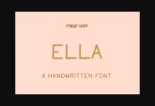 Elle Font Poster 1