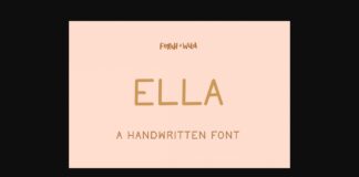 Elle Font Poster 1