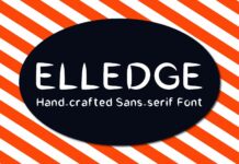 Elledge Font Poster 1