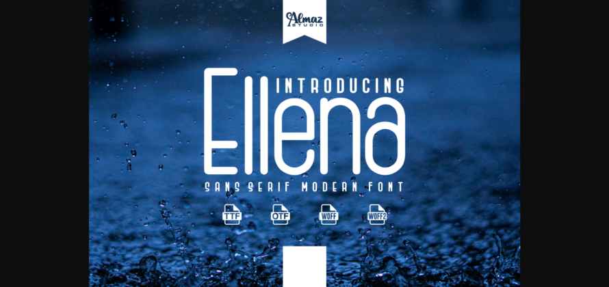 Ellena Font Poster 3