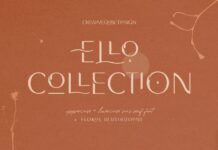 Ello Collection Font Poster 1