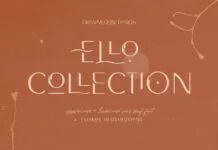 Ello Collection Font Poster 1