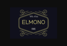 Elmono Font Poster 1