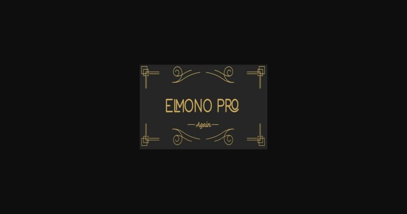 Elmono Pro Font Poster 1