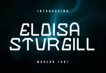 Eloisa Sturgill Font Poster 1